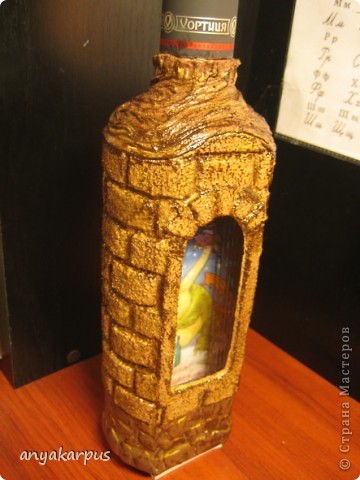прикольный подарок, 23 февраля, сувенир, бутылка крепость
